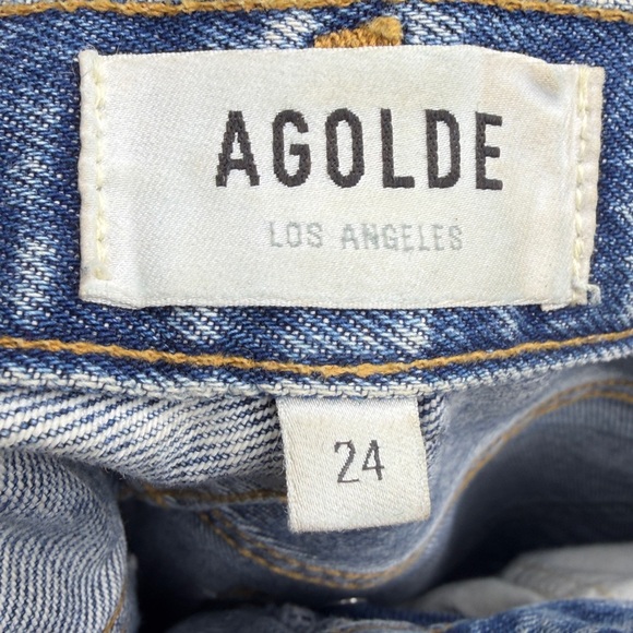 AGOLDE Riley High Rise Straight Crop - Picture 6 of 7